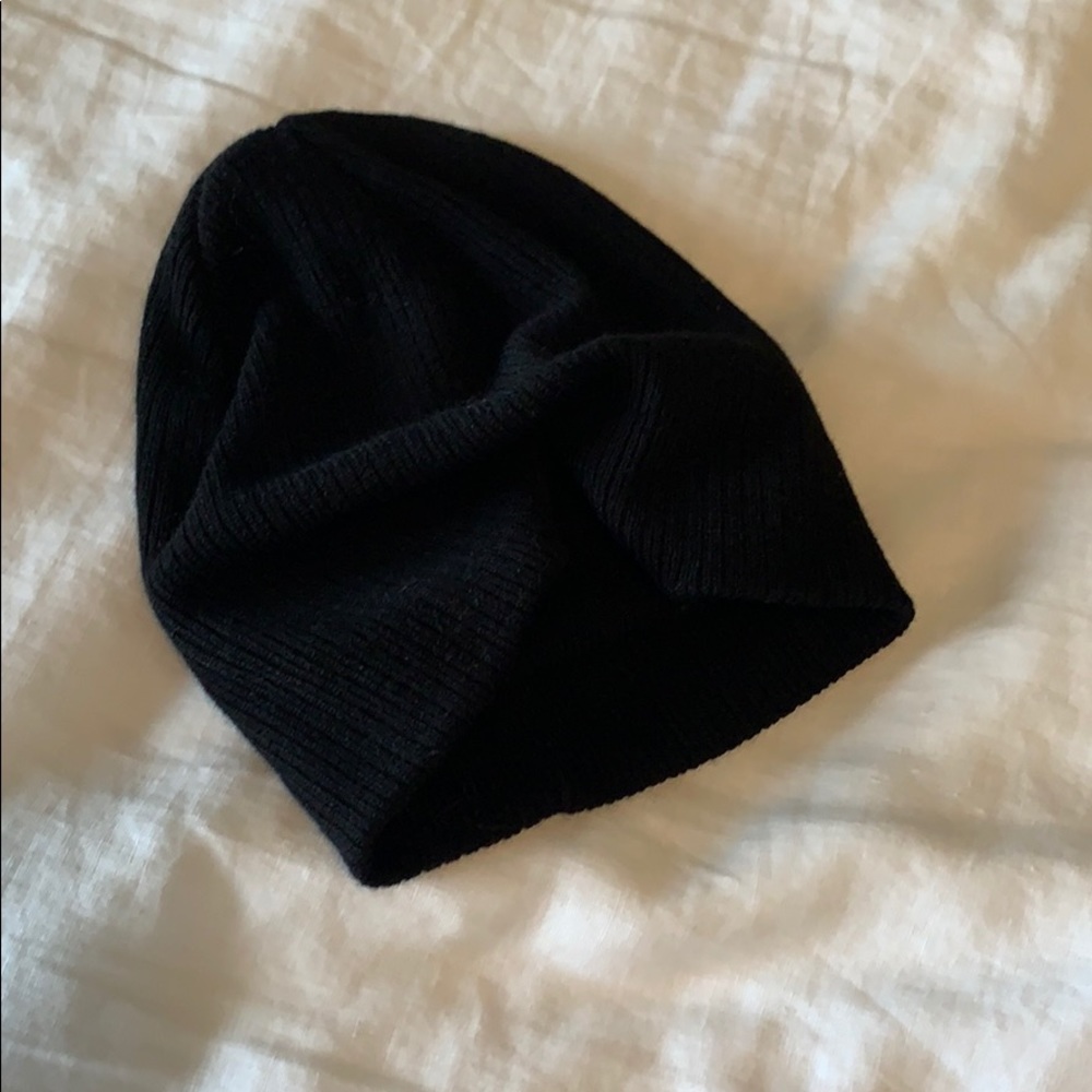 Black beanie